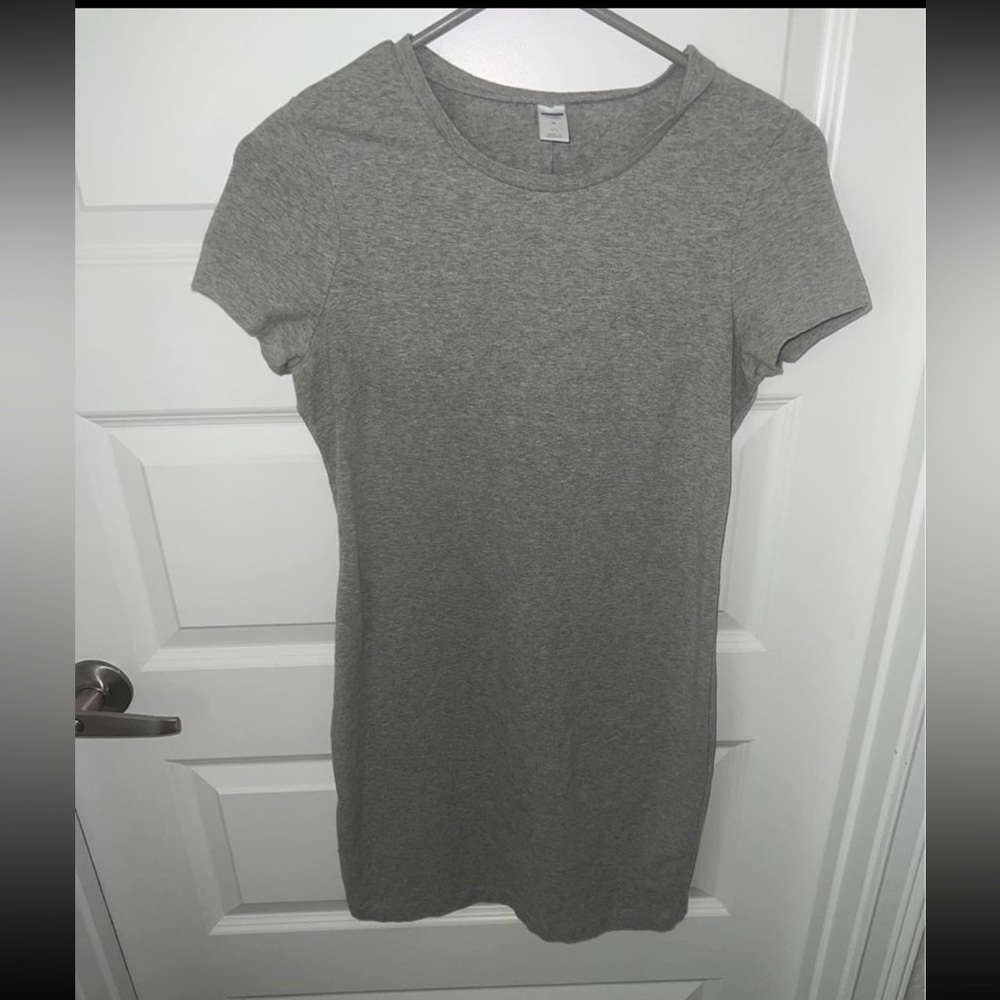 Grey T-Shirt dress